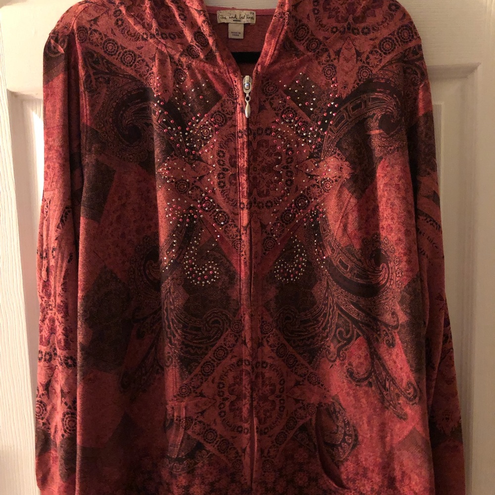 Live and Let Live Sublimation Hoodie Size 3X